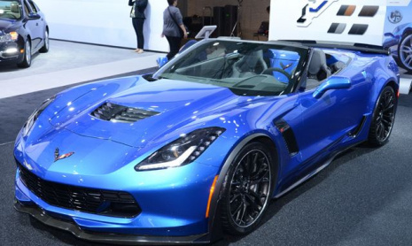 Нью-Йоркский автосалон 2014 - кабриолет Chevrolet Corvette Z06